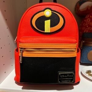 Loungefly DisneyParks Incredibles Logo Mini Backpack